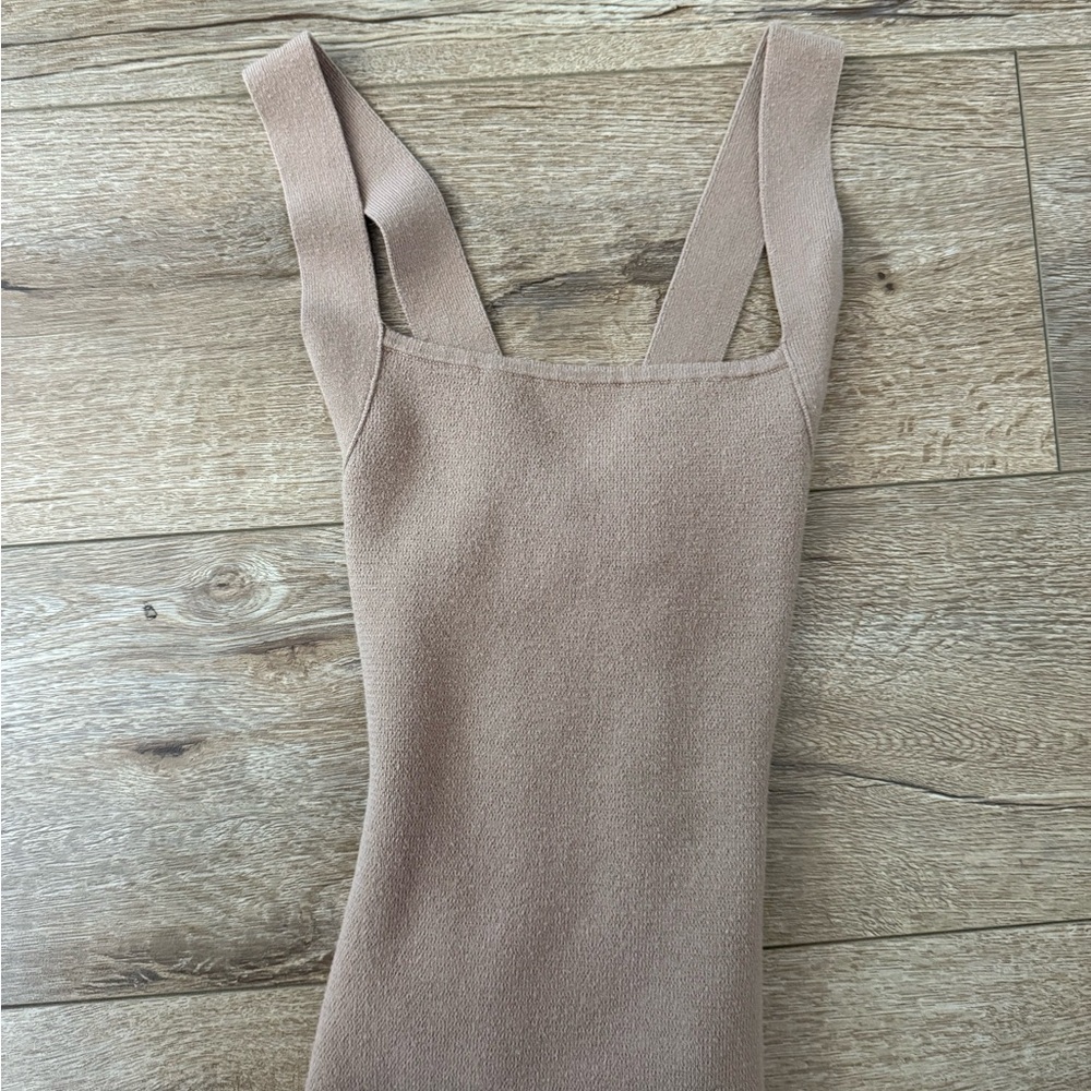 Abercrombie & Fitch Taupe Knit Bodysuit
